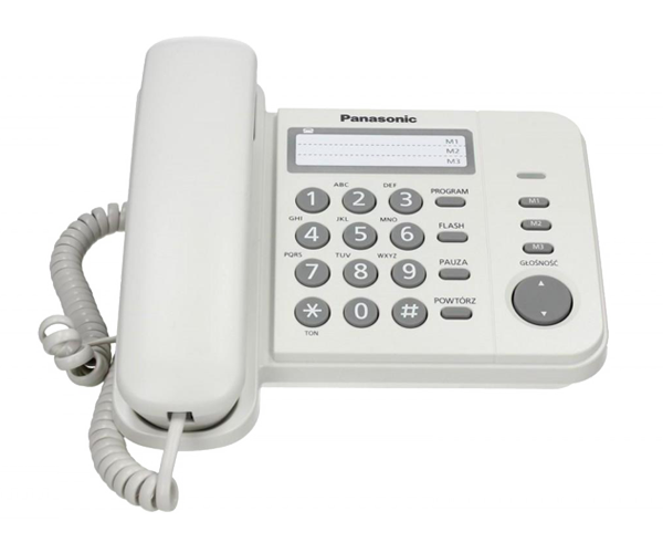 Corded Telephone -white