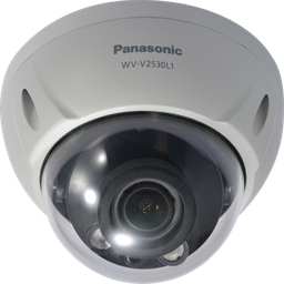 [WV-V2530L1] FHD Weatherproof Dome Network Camera, Vari-Focal